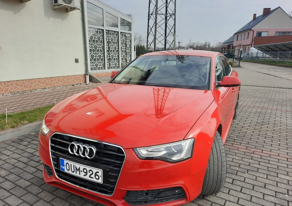 Audi A5 cena 49900 przebieg: 240000, rok produkcji 2014 z Malbork małe 379